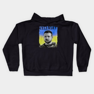 Zelensky Ukraine Kids Hoodie